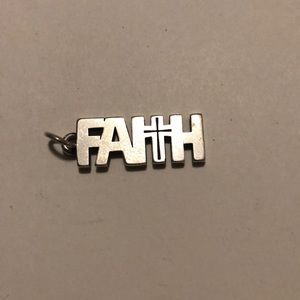James Avery Faith Charm